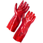 Red PVC Gauntlet - 45cm