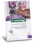 Advantage Spot On 80mg Solution Large Cats & Rabbits