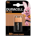 9v Duracell Alkaline Batteries single