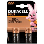 AAA Duracell Alkaline Batteries 4 pack