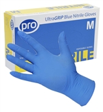 Blue Nitrile Glove P/F box 100