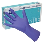 PRO UltraSAFE Violet Long Cuff Nitrile Gloves